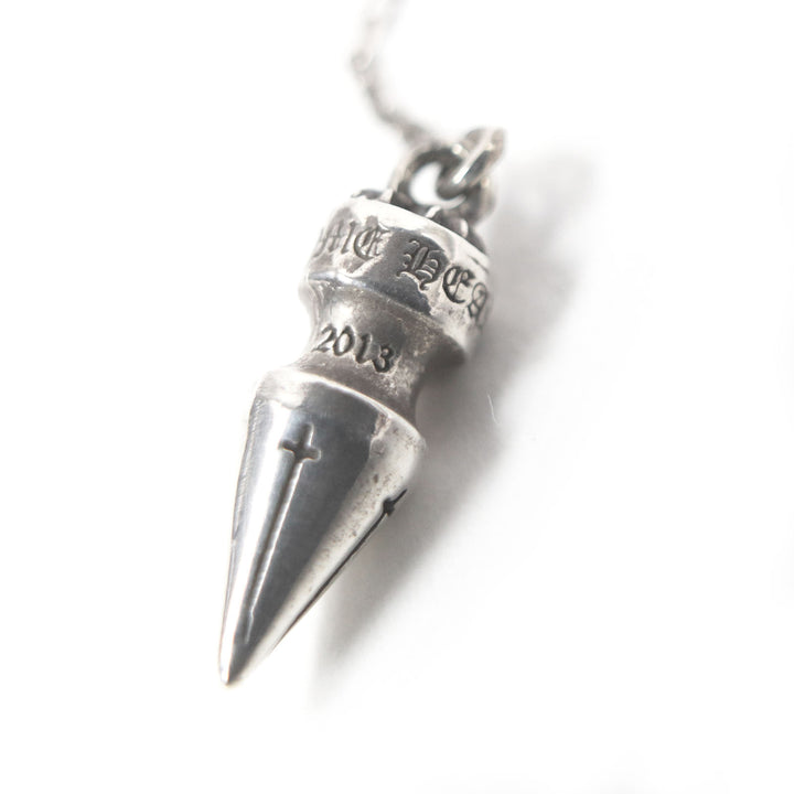 Great CHROME HEARTS Pierce Star Spike Chain Single Ear Silver SV925 mens