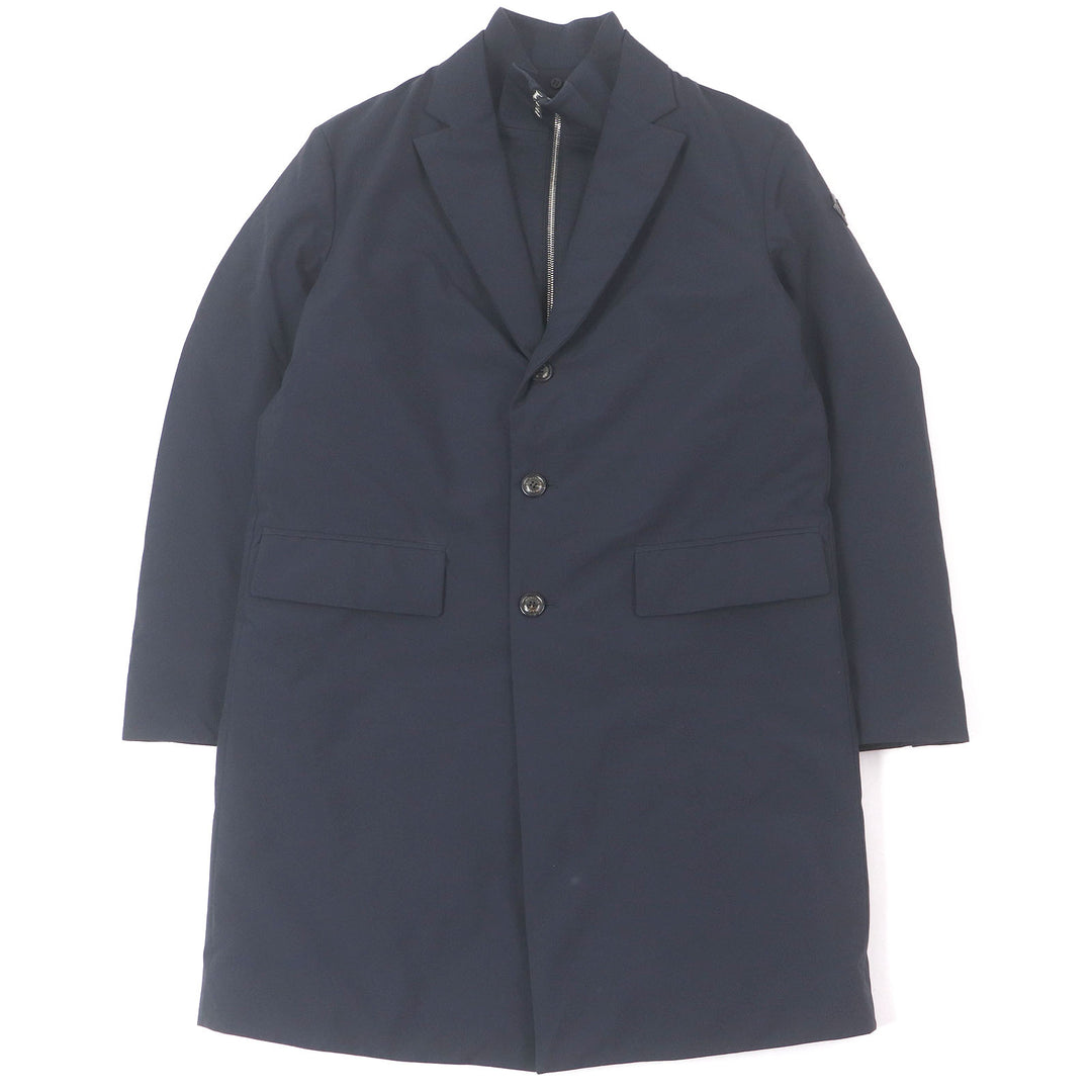 Great MONCLER down coat PALLU GIUBBOTTO Docking Design Navy Nylon mens 1