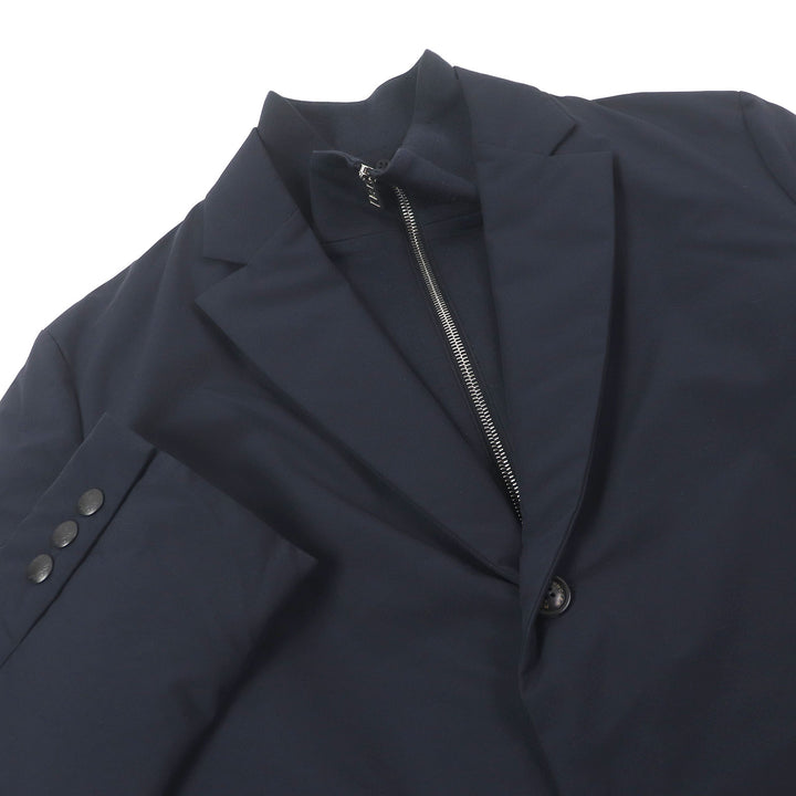 Great MONCLER down coat PALLU GIUBBOTTO Docking Design Navy Nylon mens 1
