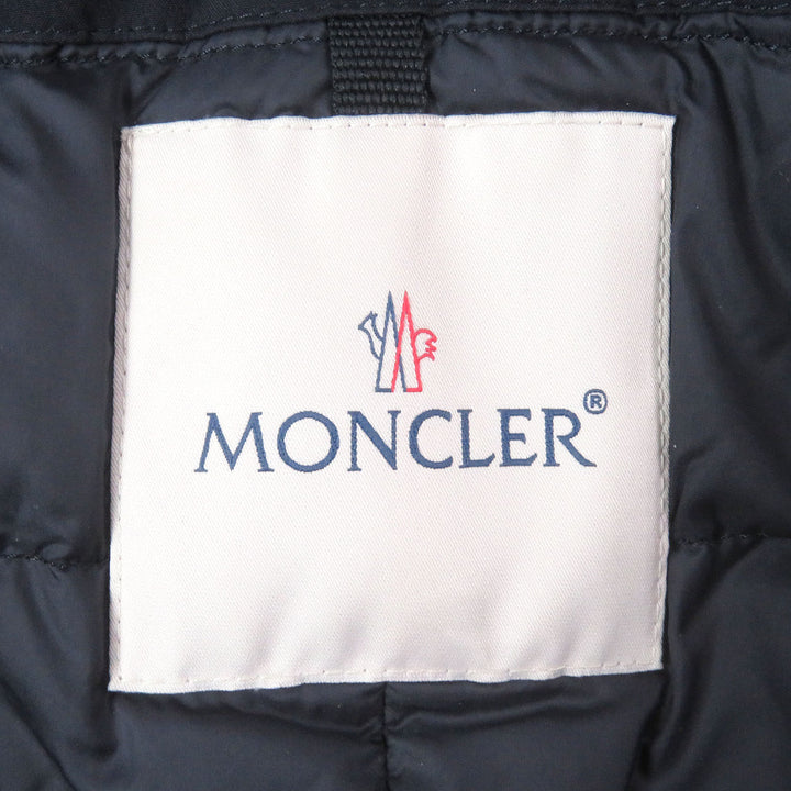 Great MONCLER down coat PALLU GIUBBOTTO Docking Design Navy Nylon mens 1