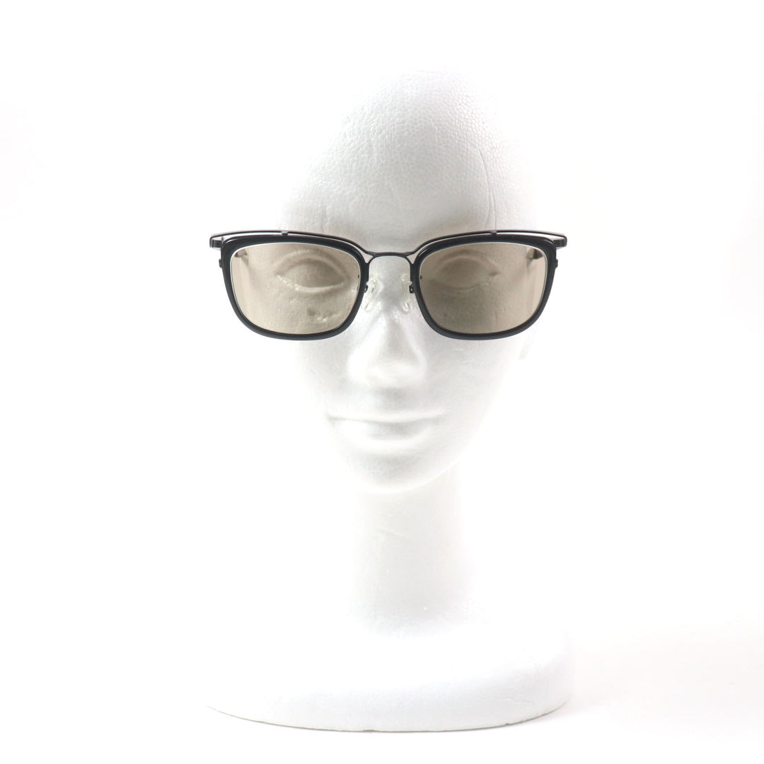 Very Good Yohji Yamamoto sunglasses Wellington Logo Eyewear black mens 19-0002