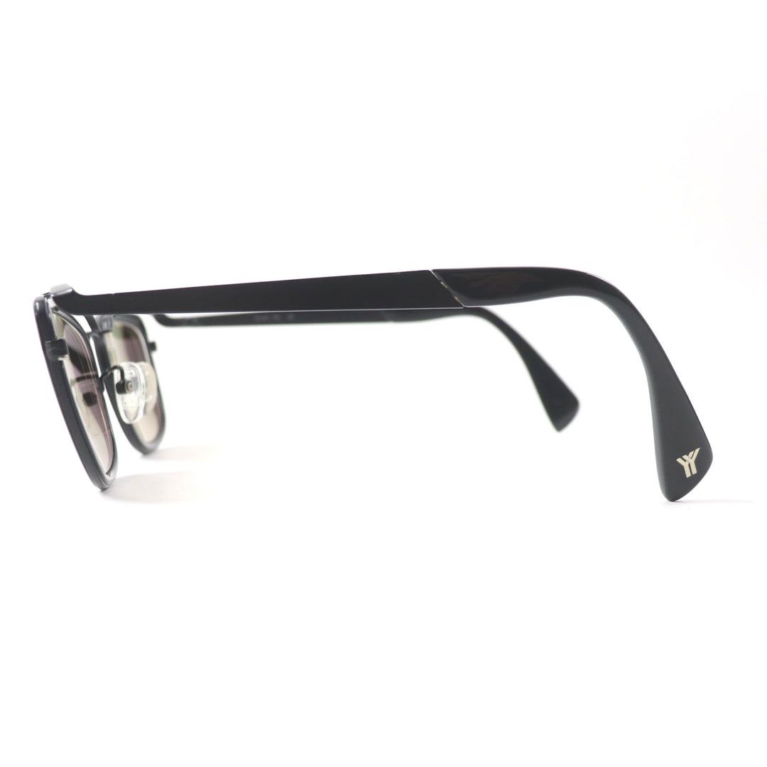 Very Good Yohji Yamamoto sunglasses Wellington Logo Eyewear black mens 19-0002