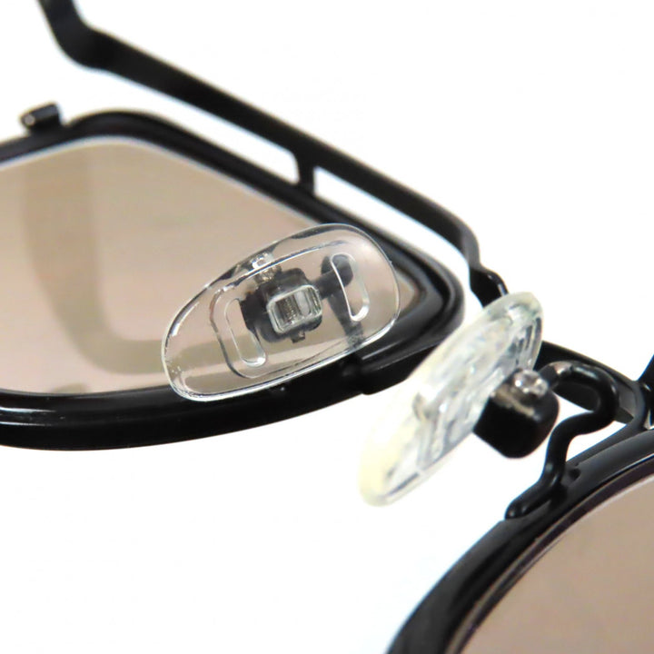 Very Good Yohji Yamamoto sunglasses Wellington Logo Eyewear black mens 19-0002