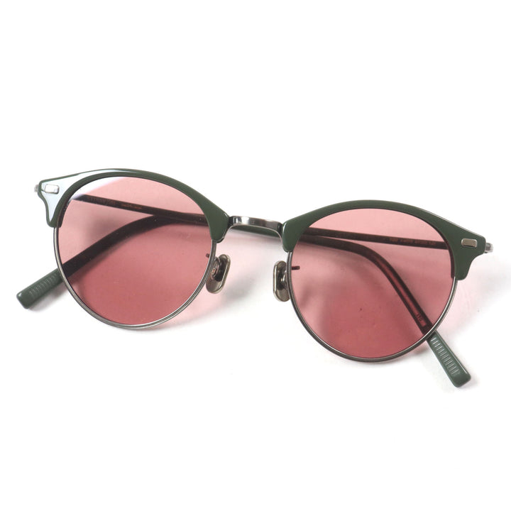Excellent EYEVAN sunglasses 760 Boston Eyewear green mens 7285