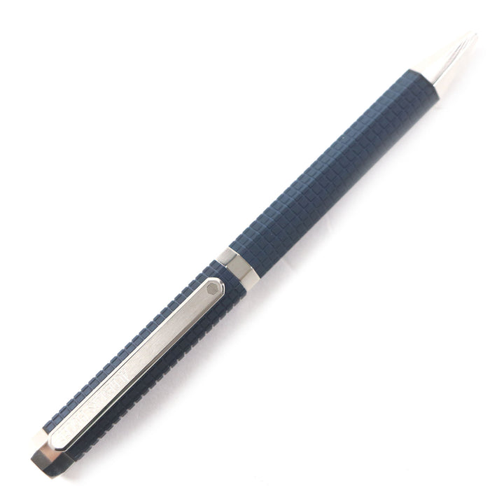 Pristine AUDEMARS PIGUET Ballpoint pen Royal oak Logo Twist Style Navy Silver