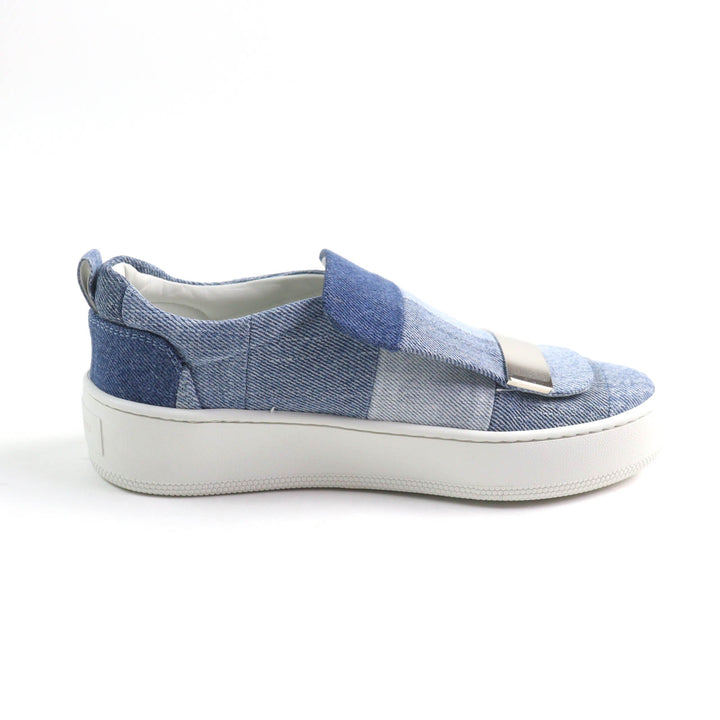 Excellent Sergio Rossi Levis sneakers Indigo denim Women 35