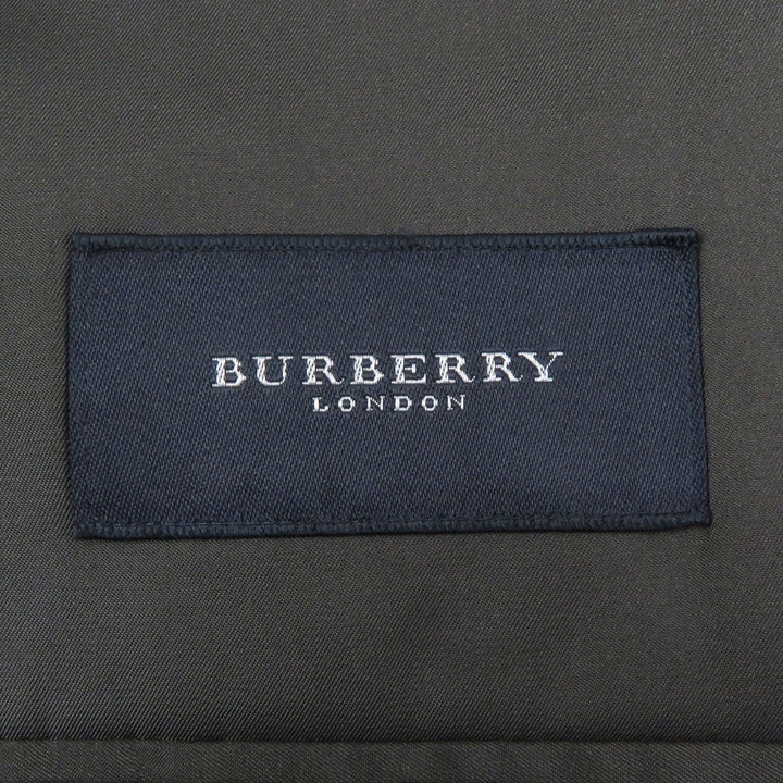 Very Good BURBERRY LONDON tailored jacket Emblem metal button, double type gray