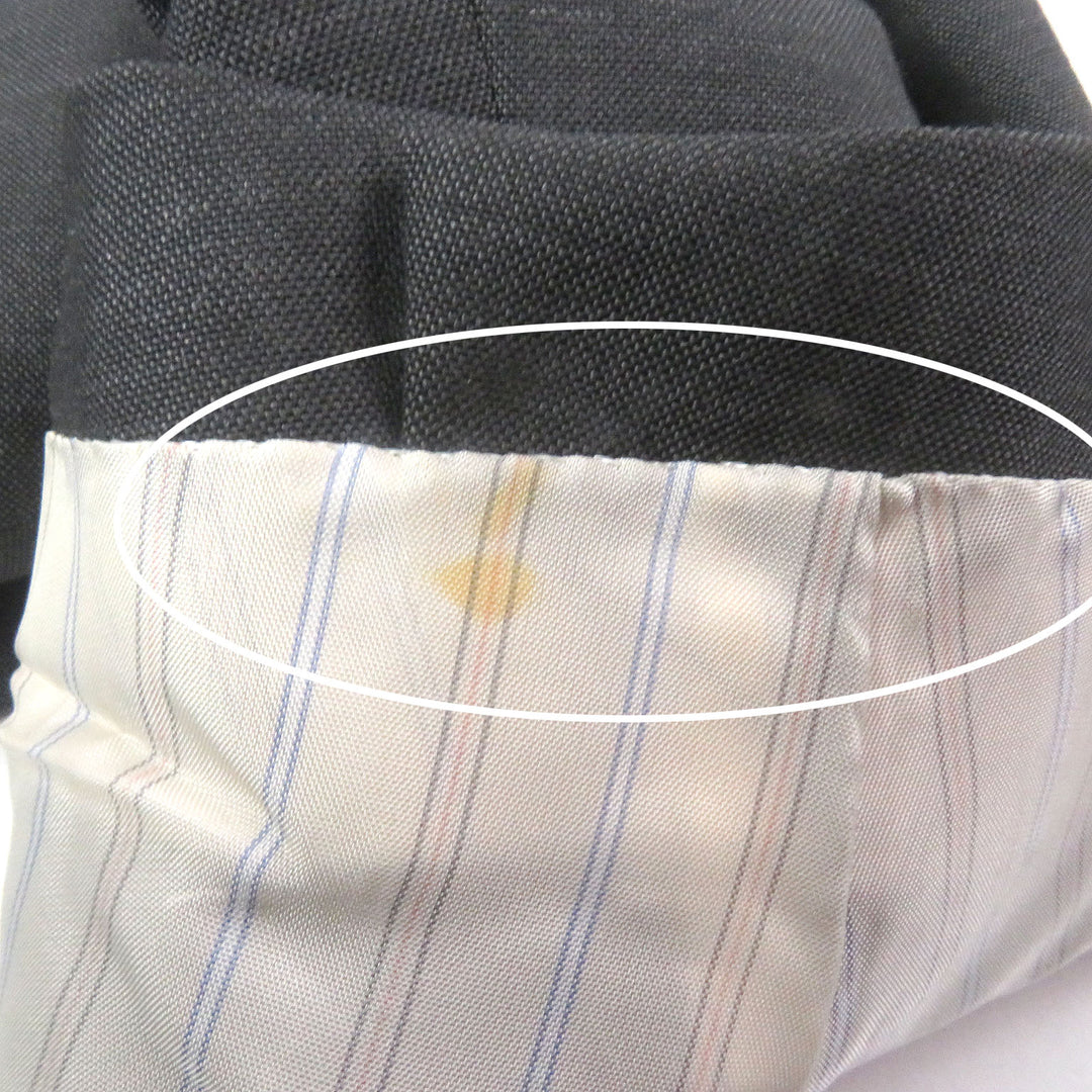 Very Good BURBERRY LONDON tailored jacket Emblem metal button, double type gray