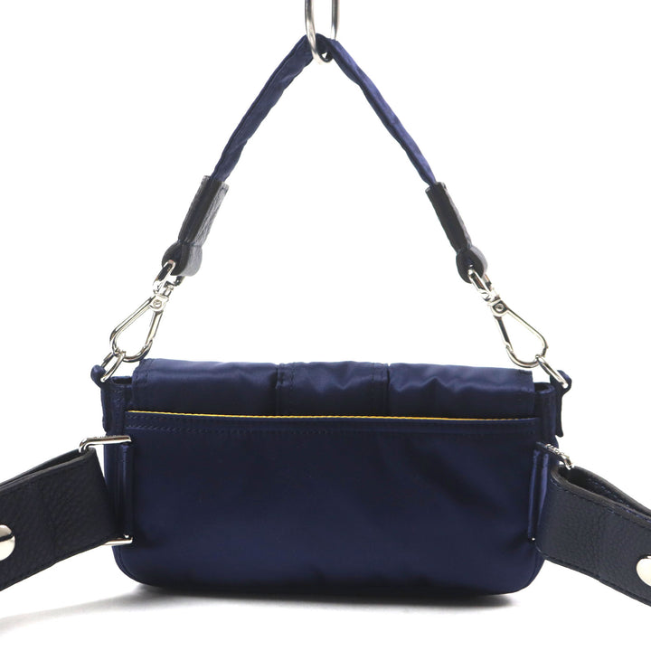 FENDI×PORTER Sling bag Bucket MiniPhoneCase Shoulder Bag 2WAY Navy Nylon 7AS138