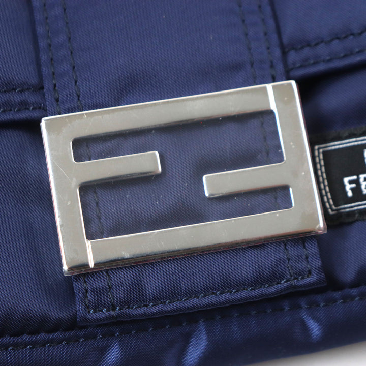 FENDI×PORTER Sling bag Bucket MiniPhoneCase Shoulder Bag 2WAY Navy Nylon 7AS138