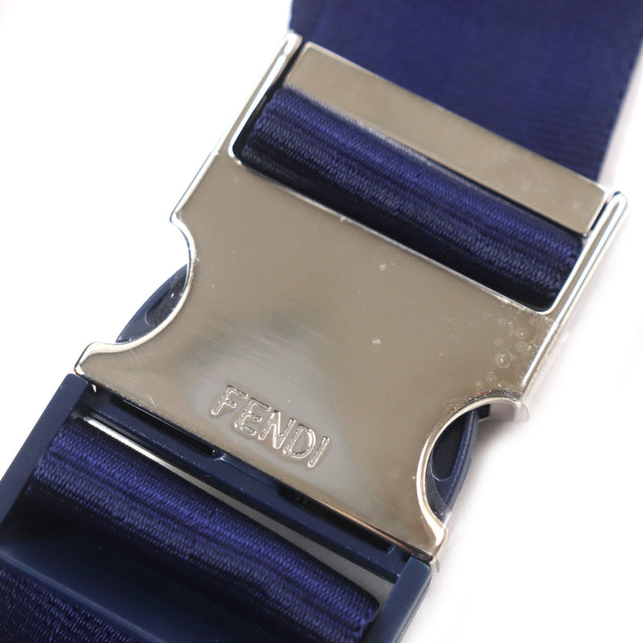 FENDI×PORTER Sling bag Bucket MiniPhoneCase Shoulder Bag 2WAY Navy Nylon 7AS138
