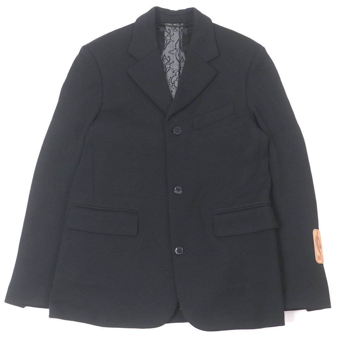 LOUIS VUITTON×NBA Tailored jacket Outer Single Jersey black Wool Men's 44