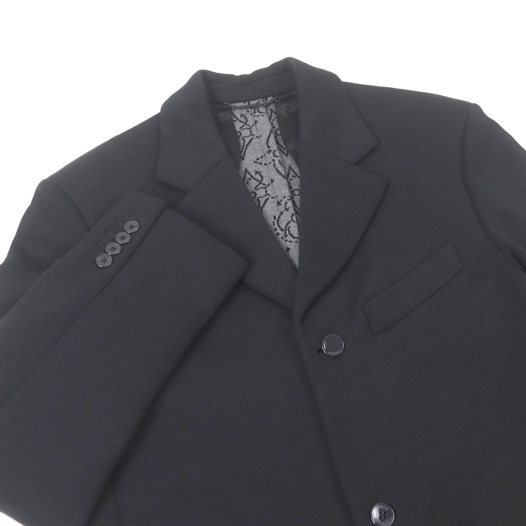 LOUIS VUITTON×NBA Tailored jacket Outer Single Jersey black Wool Men's 44
