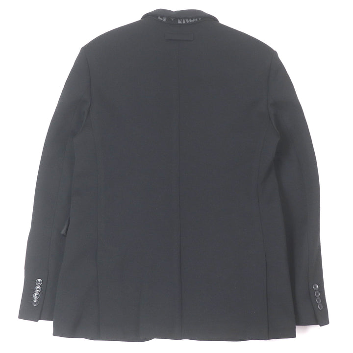LOUIS VUITTON×NBA Tailored jacket Outer Single Jersey black Wool Men's 44