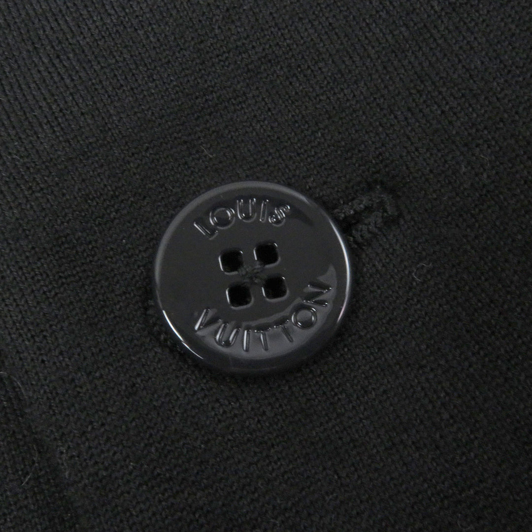 Excellent LOUIS VUITTON×NBA tailored jacket Single Jersey black wool mens 44