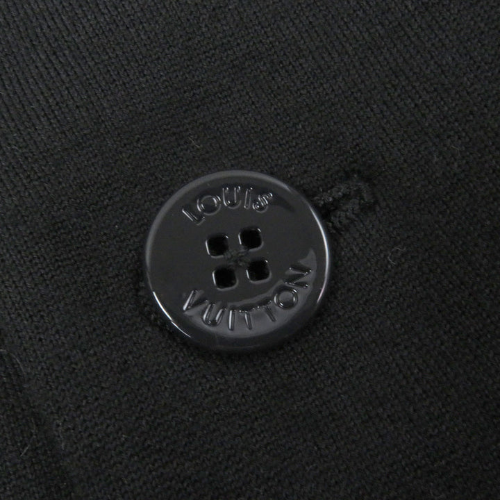 Excellent LOUIS VUITTON×NBA tailored jacket Single Jersey black wool mens 44
