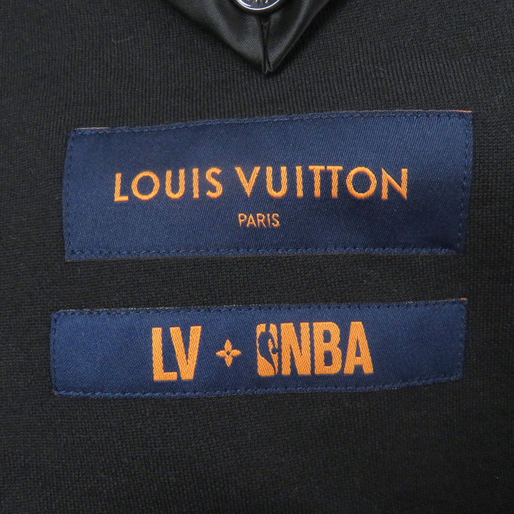 LOUIS VUITTON×NBA Tailored jacket Outer Single Jersey black Wool Men's 44