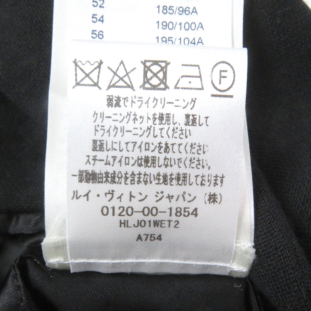 LOUIS VUITTON×NBA Tailored jacket Outer Single Jersey black Wool Men's 44