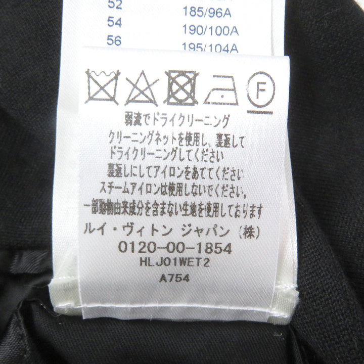 LOUIS VUITTON×NBA Tailored jacket Outer Single Jersey black Wool Men's 44