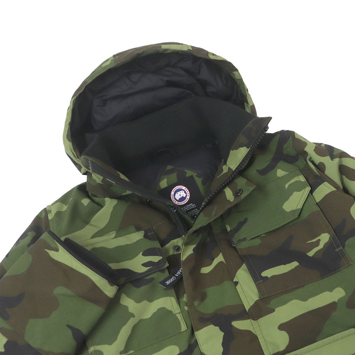 Great CANADA GOOSE Down jacket MAITLAND PARKA Camouflage mens S 4550M