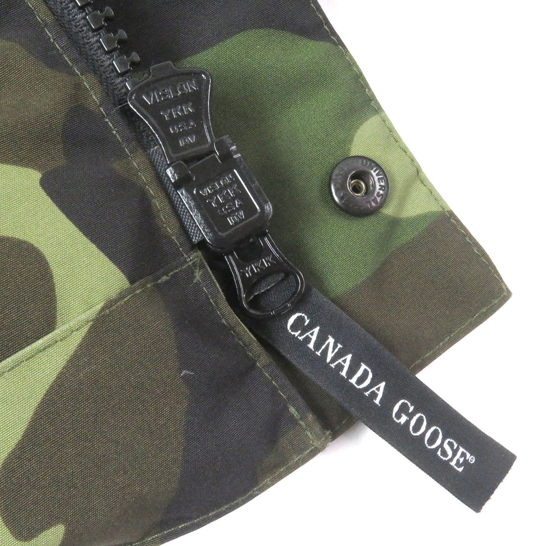 Great CANADA GOOSE Down jacket MAITLAND PARKA Camouflage mens S 4550M