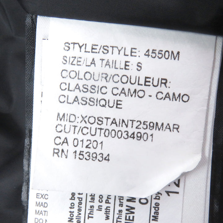 Great CANADA GOOSE Down jacket MAITLAND PARKA Camouflage mens S 4550M