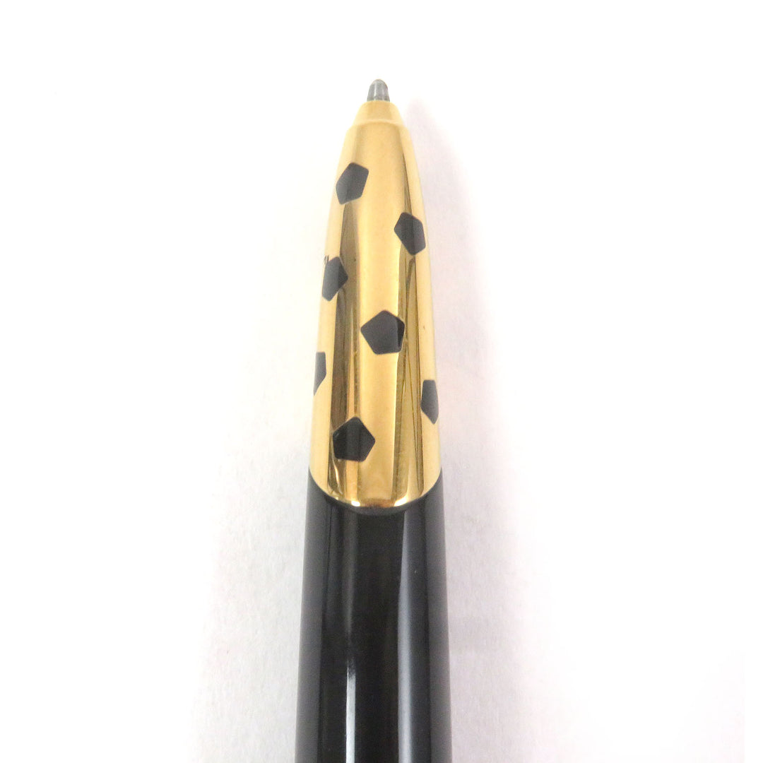 Great Cartier Ballpoint pen PANTHERE de Cartier Trinity Twist Type Gold black mens