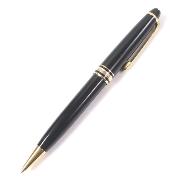 Great MONTBLANC Ballpoint pen Meisterstck Classic Twist type Black gold mens