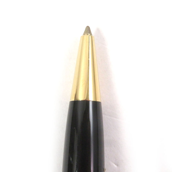 Great MONTBLANC Ballpoint pen Meisterstck Classic Twist type Black gold mens