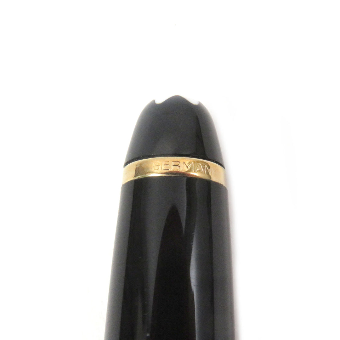 Great MONTBLANC Ballpoint pen Meisterstck Classic Twist type Black gold mens