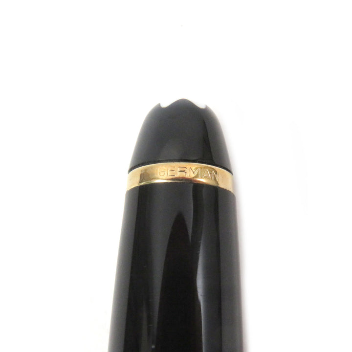 Great MONTBLANC Ballpoint pen Meisterstck Classic Twist type Black gold mens