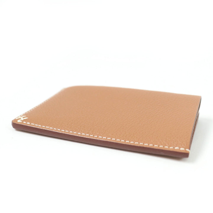 Pristine HERMES Card Case Hserie Vor Evercolor Women
