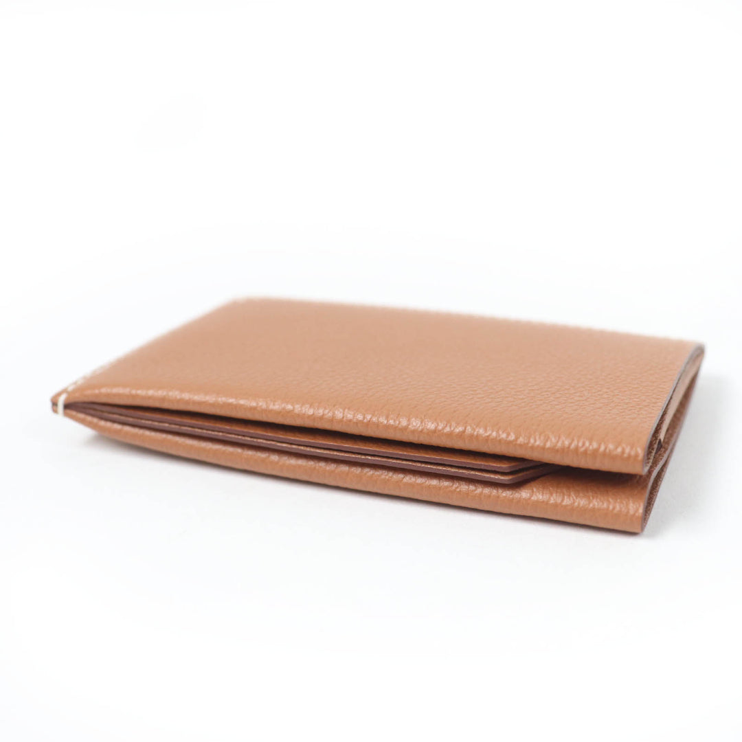 Pristine HERMES Card Case Hserie Vor Evercolor Women