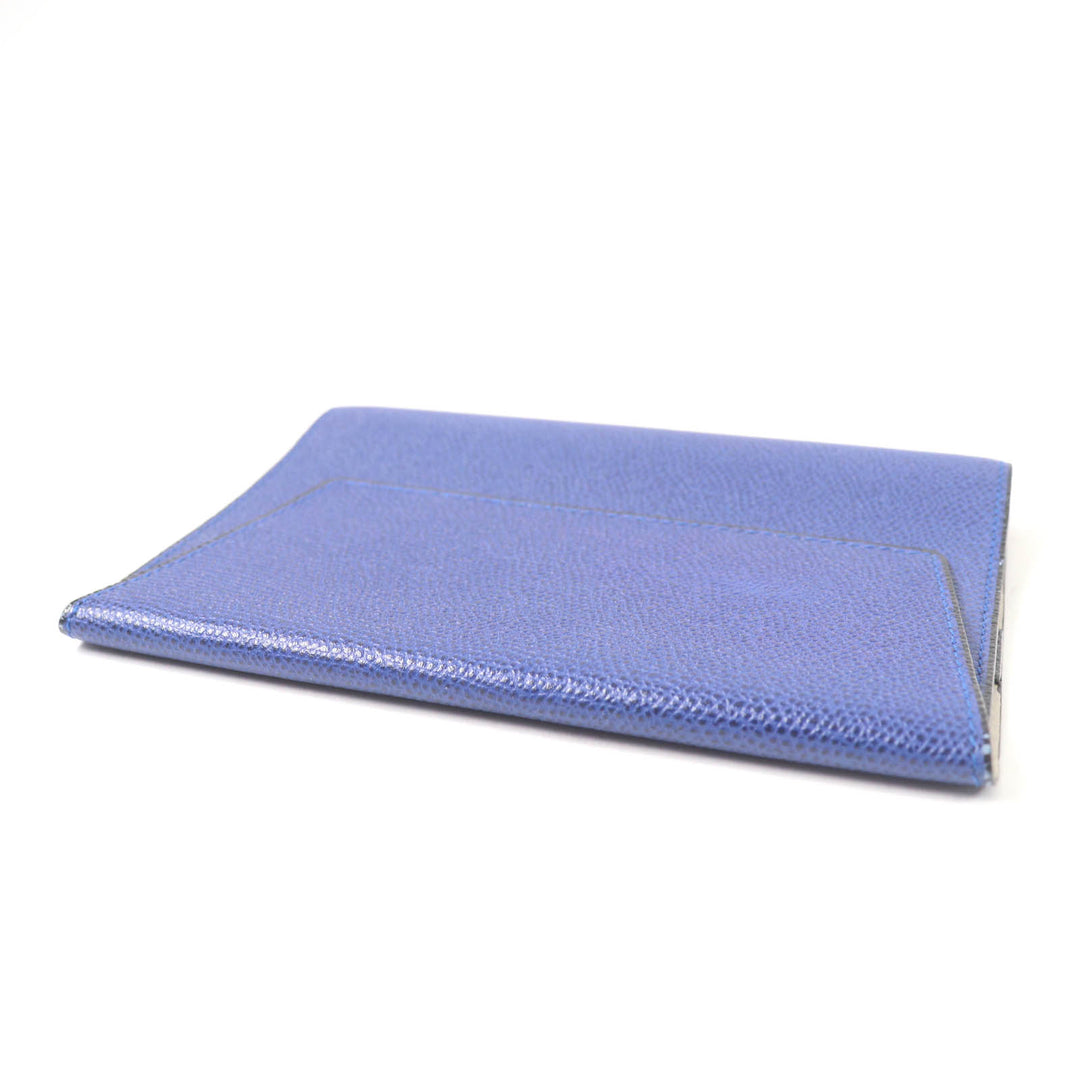 Very Good Valextra Other accessories Book cover for paperbacks blue leather