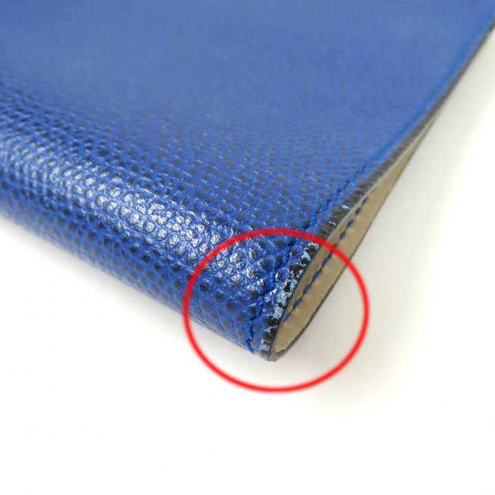 Very Good Valextra Other accessories Book cover for paperbacks blue leather