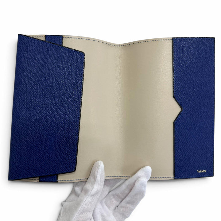 Very Good Valextra Other accessories Book cover for paperbacks blue leather
