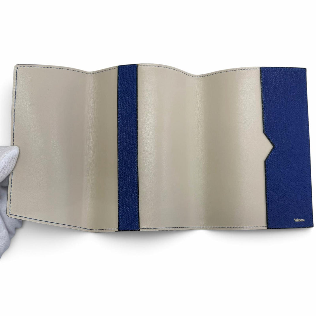 Very Good Valextra Other accessories Book cover for paperbacks blue leather