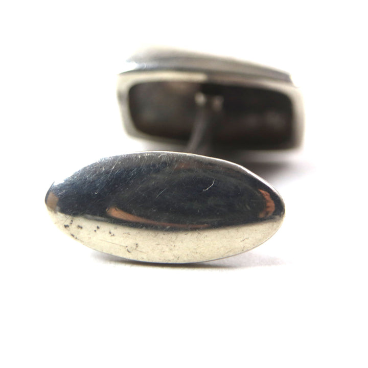 Great TIFFANY&Co. Cufflinks Men's Jewelry Engraved logo money clip Silver925