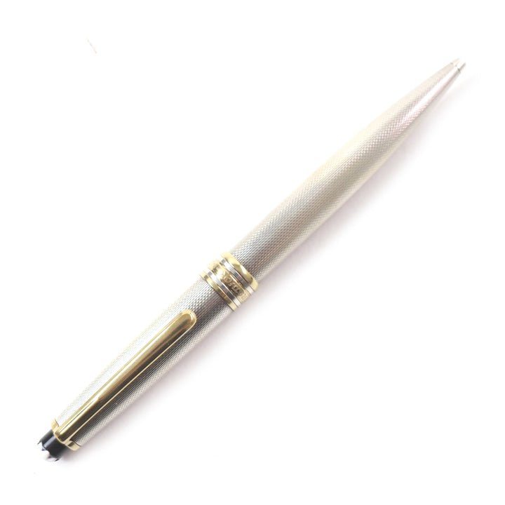 Very Good MONCLER Ballpoint pen Meisterstck Solitaire Silver gold SV925 mens