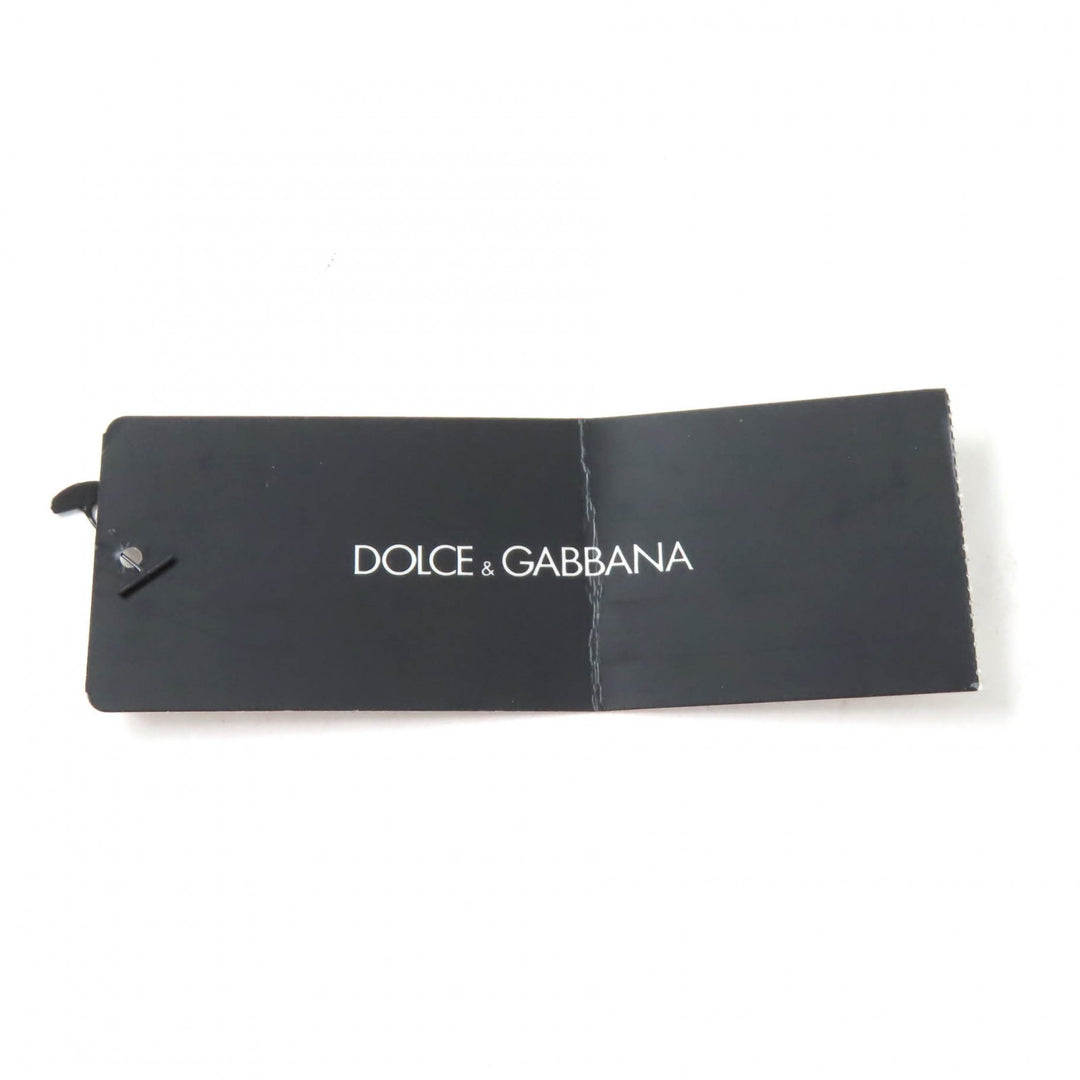 Excellent DOLCE&GABBANA pumps Crystal Buckle black polyester 35.5