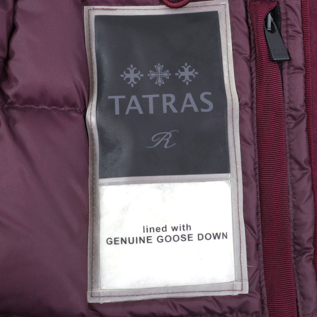 Great TATRAS down coat Logo patch, nylon inserts, stand-up collar, Women LTL18A4142