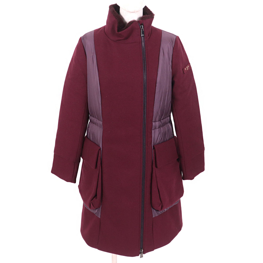 Great TATRAS down coat Logo patch, nylon inserts, stand-up collar, Women