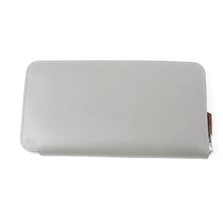 HERMES Purse Azap long silk in Round Zip Long Wallet Evercolor