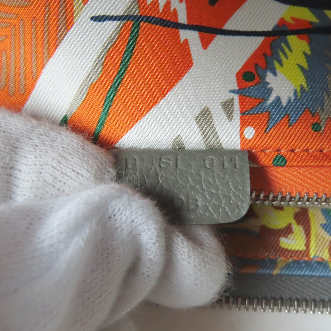 HERMES Purse Azap long silk in Round Zip Long Wallet Evercolor