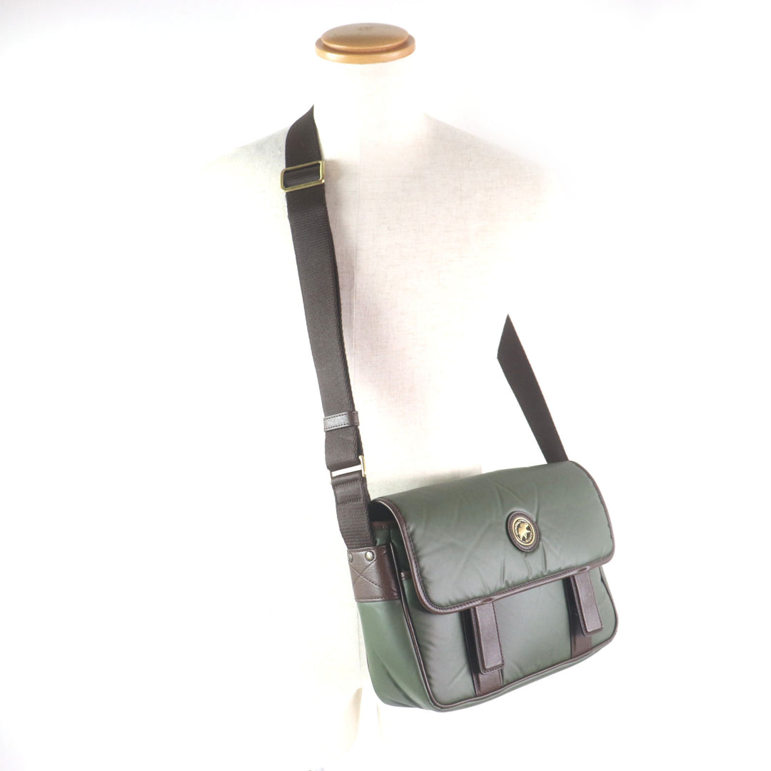 Excellent HUNTING WORLD Shoulder Bag BATTUE CLASP Carryall S Battling cross mens