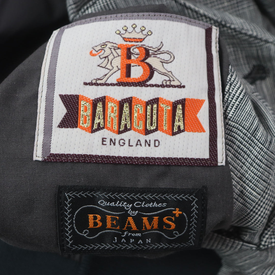 Excellent BARACUTA Swing top G9 classic model Beams Plus exclusive reversible gray mens 38