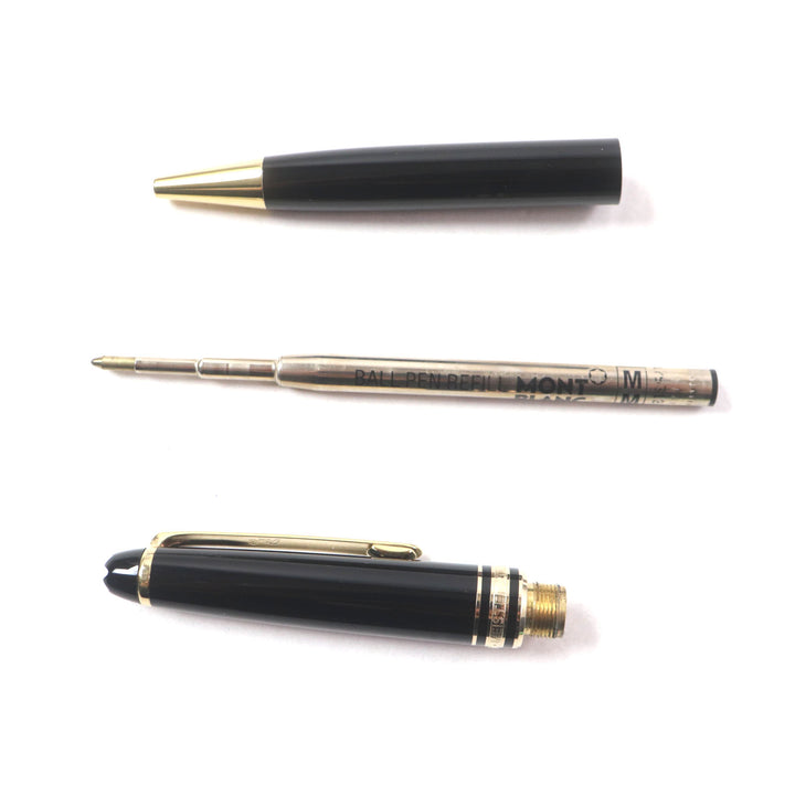 Excellent MONTBLANC Ballpoint pen Meisterstck Classic White Star Twist Type