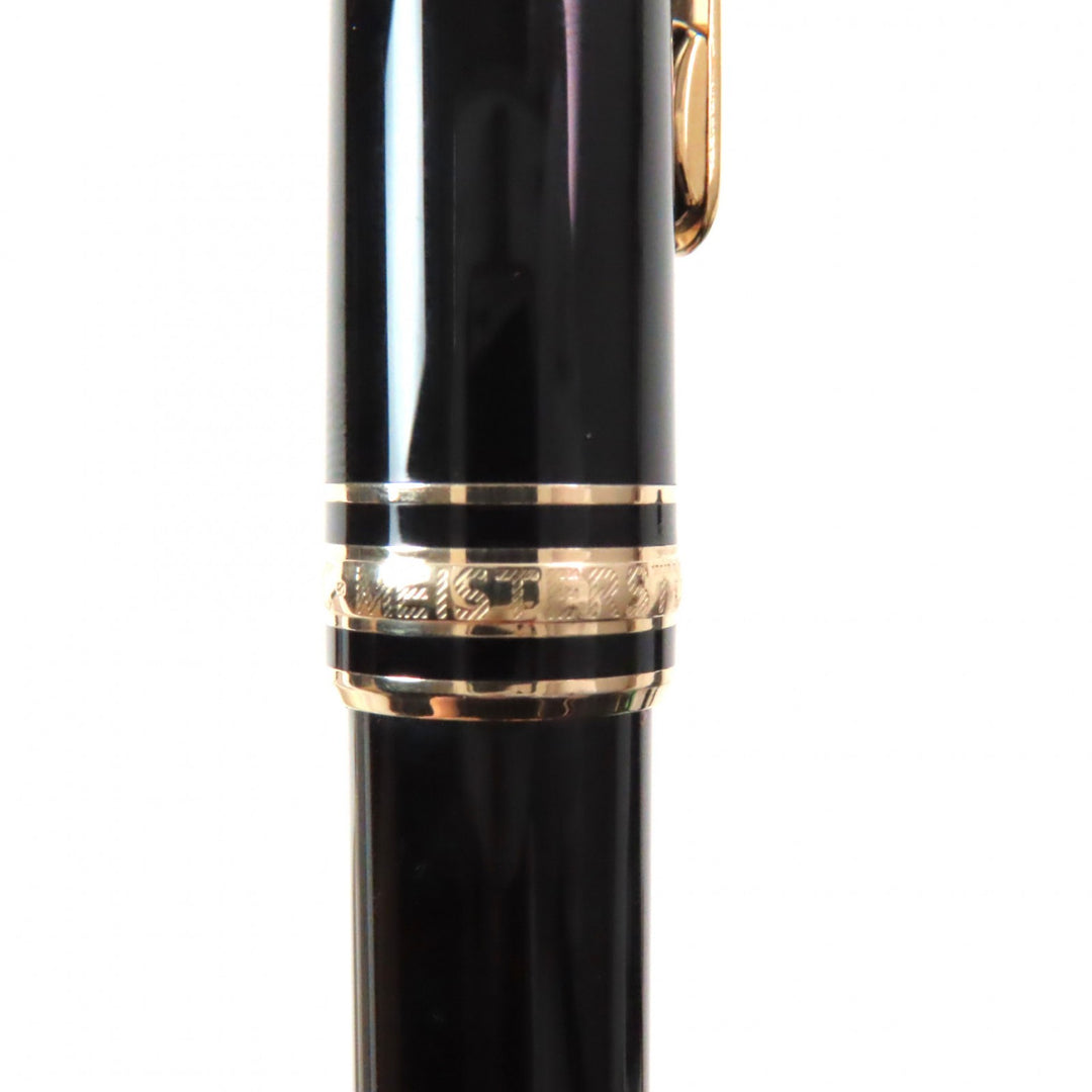 Excellent MONTBLANC Ballpoint pen Meisterstck Classic White Star Twist Type