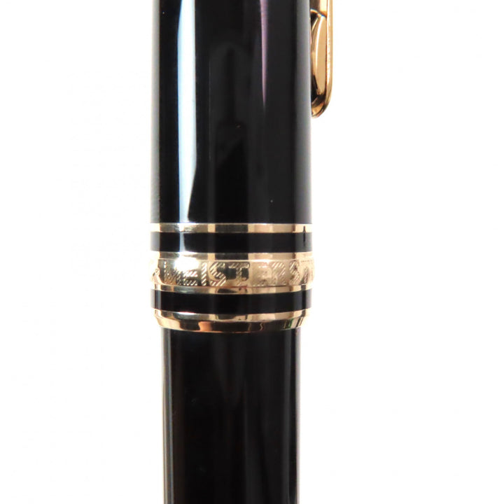 Excellent MONTBLANC Ballpoint pen Meisterstck Classic White Star Twist Type