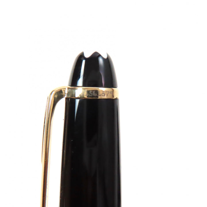 Excellent MONTBLANC Ballpoint pen Meisterstck Classic White Star Twist Type